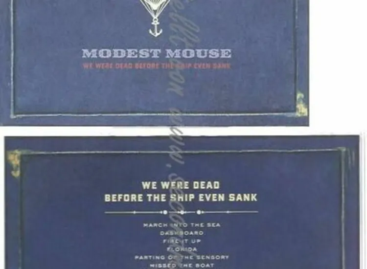 CD--MODEST MOUSE | --WE WERE DEAD BEFORE THE SHIP EVEN SANK ansehen