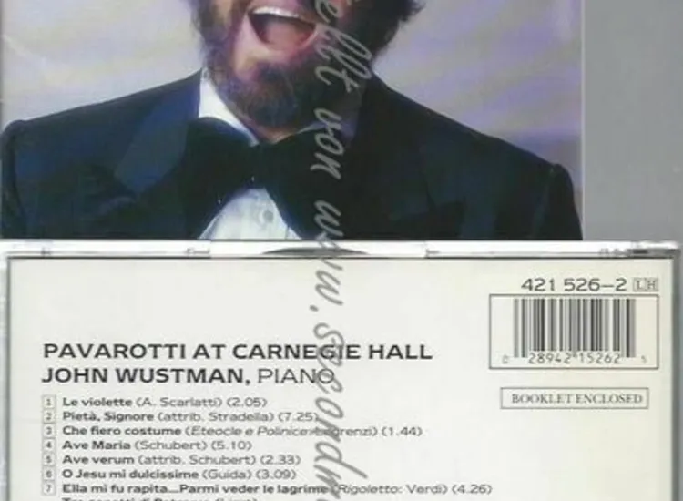 CD--PAVAROTTI,LUCIANO UND VARIOUS | --LIVE AT CARNEGIE HALL ansehen