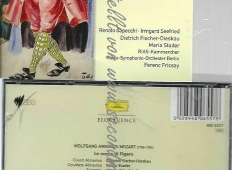 CD-- Le Nozze di Figaro  Fischer-Dieskau, Stader, Seefried ansehen