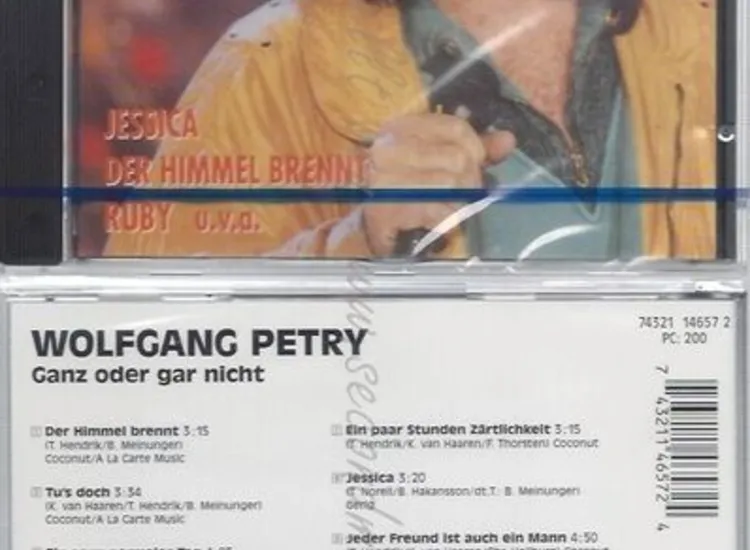 CD--NM-SEALED-WOLFGANG PETRY -1993- -- GANZ ODER GAR NICHT ansehen