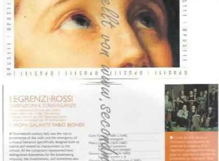 CD--EUROPA GALANTE, BIONDI, ET AL.--INVENZIONI E STRAVAGANZE ansehen