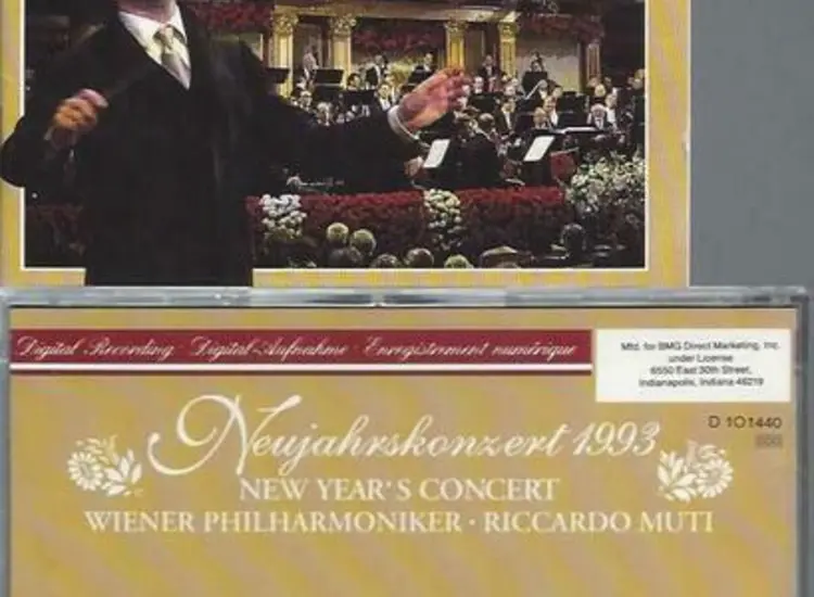 CD --Ricardo Muti // Neujahrskonzert 1993 Wiener Philharmoniker ansehen