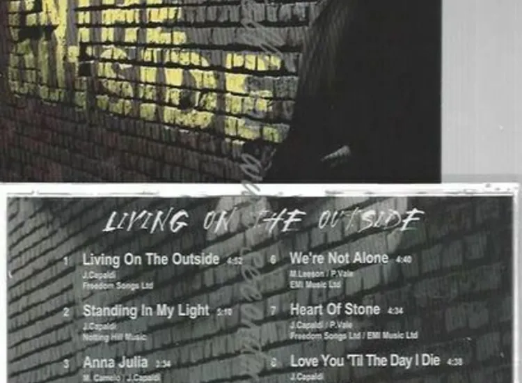 CD--JIM CAPALDI | --LIVING ON THE OUTSIDE ansehen