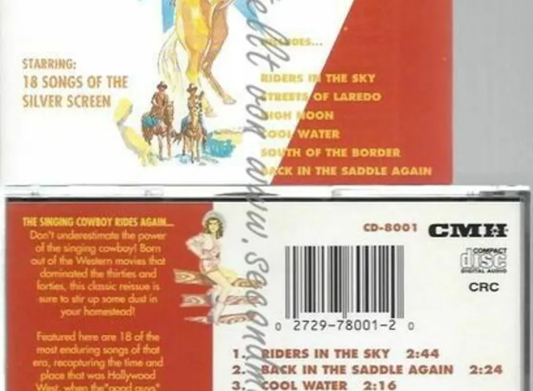 CD--JOHNNY BOND | --SINGING COWBOY RIDES AGAIN ansehen