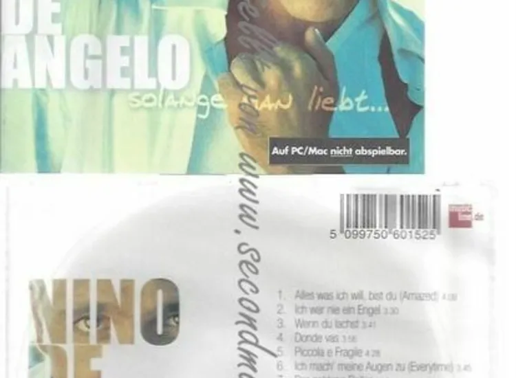 CD--NINO DE ANGELO | --SOLANGE MAN LIEBT ansehen