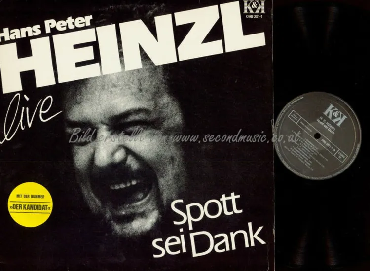 LP--HANS PETER HEINZL SPOTT SEI DANK ansehen