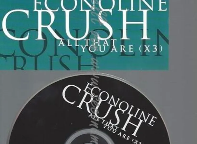 CD--PROMO--ECONOLINE CRUSH--ALL THAT YO ARE ansehen