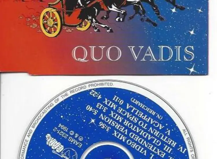 CD--IMPERIO -- - SINGLE -- QUO VADIS ansehen