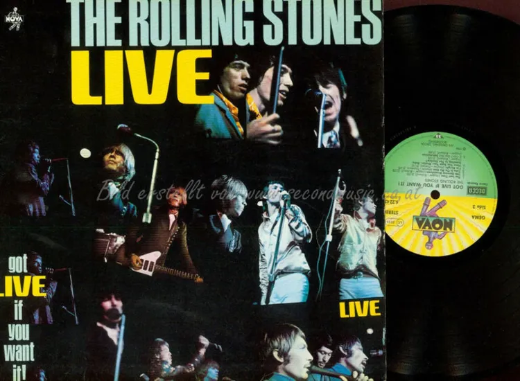 LP--  The Rolling Stones ‎– Got Live If You Want It! Nova // 6.22429 ansehen