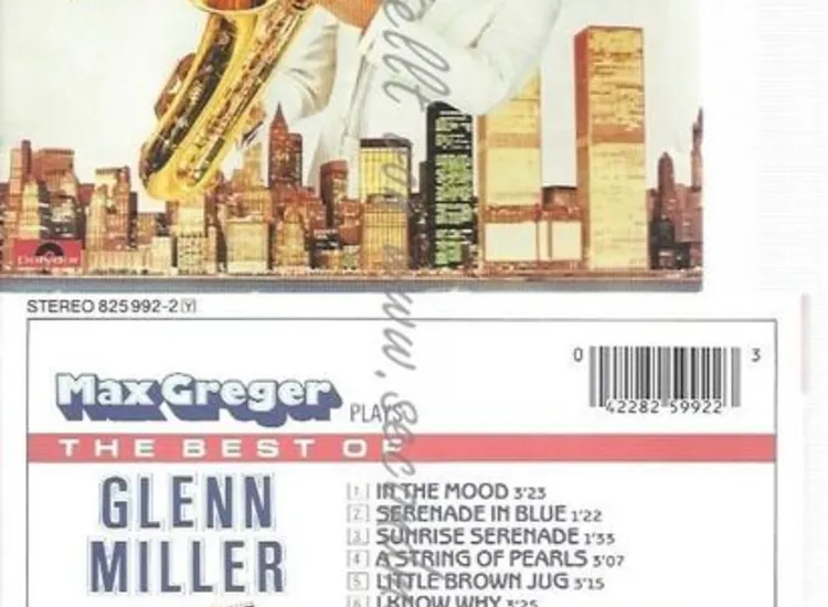 CD--MAX GREGER--THE BEST OF GLENN MILLER ansehen