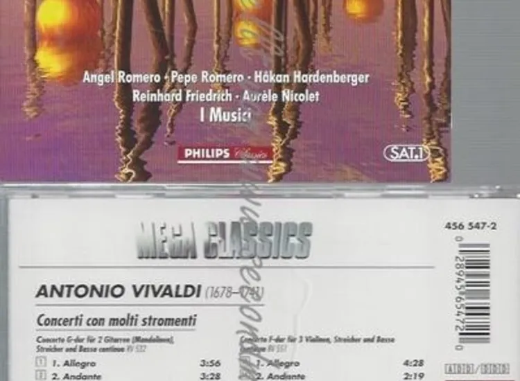 CD--MEGA CLASSICS UND ANTONIO VIVALDI -- -- -- CONCERTI CON MOLTI STRINGS ansehen