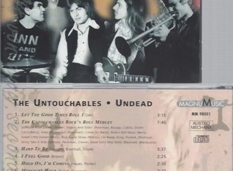 CD--THE  UNTOUCHABLES -- -- UNDEAD ansehen