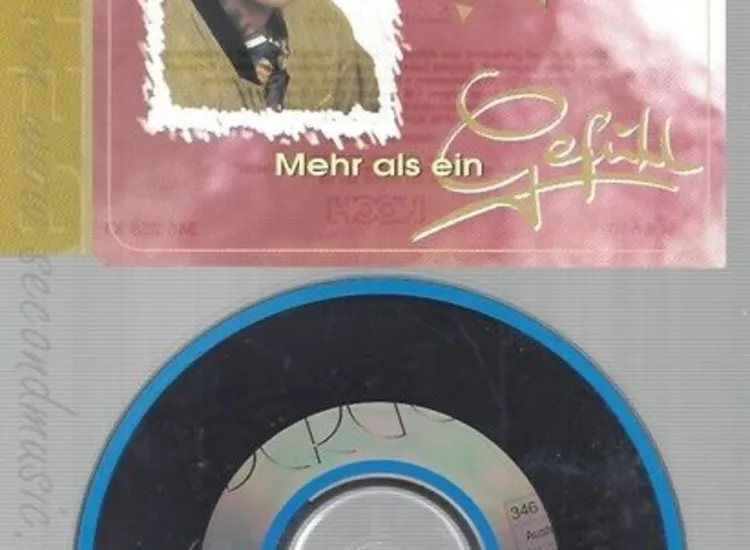 CD--ALBIN BERGER ---MEHR ALS EIN GEFUEHL-INCL. KARAOKE, 1994- ansehen