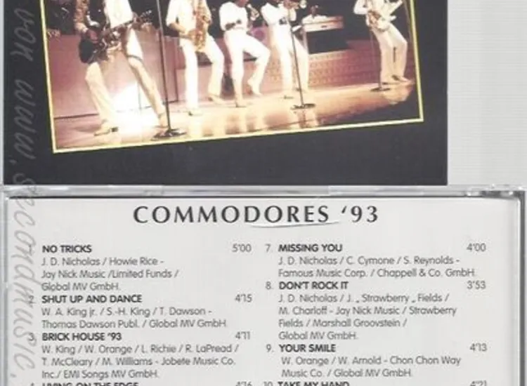 CD--COMMODORES -- '93-SHUT UP AND DANCE ansehen