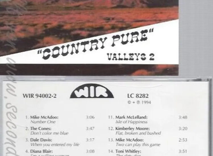 CD--COUNTRY PURE--VALLEYS 2 ansehen