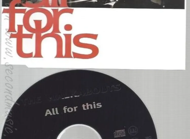 CD--THE WALKABOUTS -- --- ALL FOR THIS ansehen