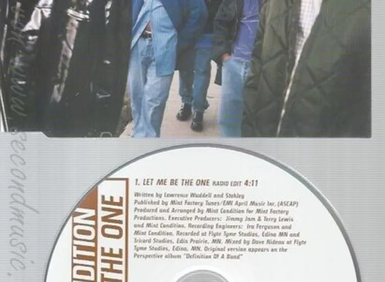 CD--MINT CONDITION--LET ME BE THE ONE--PROMO ansehen
