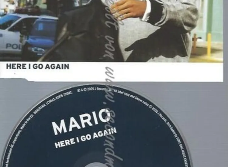 PROMO CD--MARIO --HERE I GO AGAIN --1TR ansehen