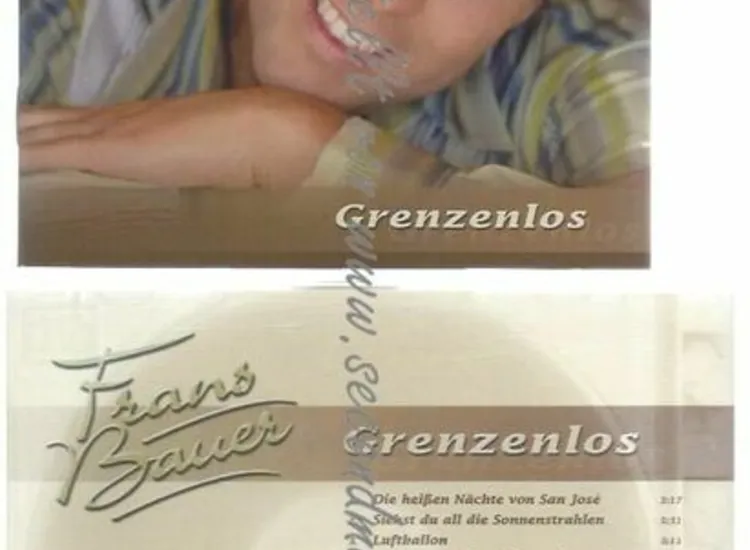 CD--FRANS BAUER--GRENZENLOS ansehen