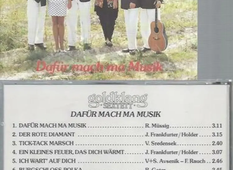 CD--GOLDKLANG SEXTETT DAFÜR MACH MA MUSIK ansehen