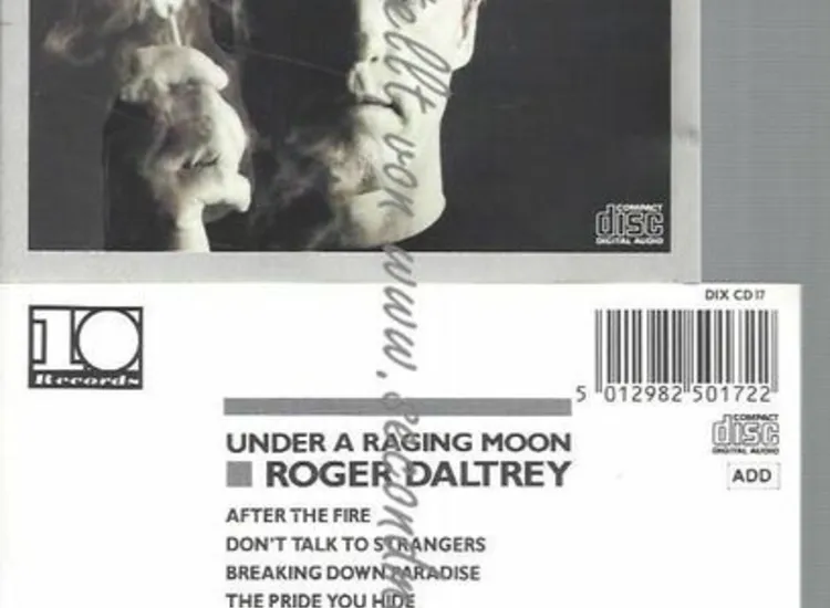 CD--ROGER DALTREY--UNDER A RAGING MOON -- ansehen