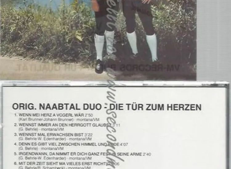 CD--NAABTAL DUO,ORIG.--DIE TÜR ZUM HERZEN ansehen
