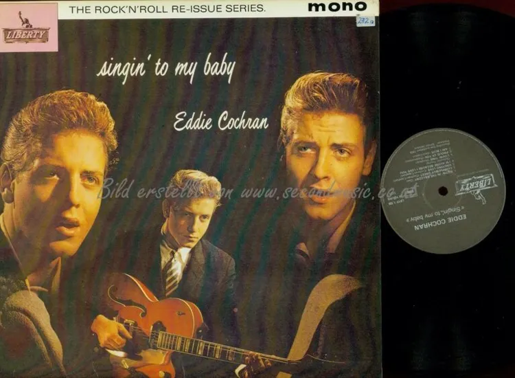 LP--EDDIE COCHRAN--SINGIN TO MY BABY-- ansehen