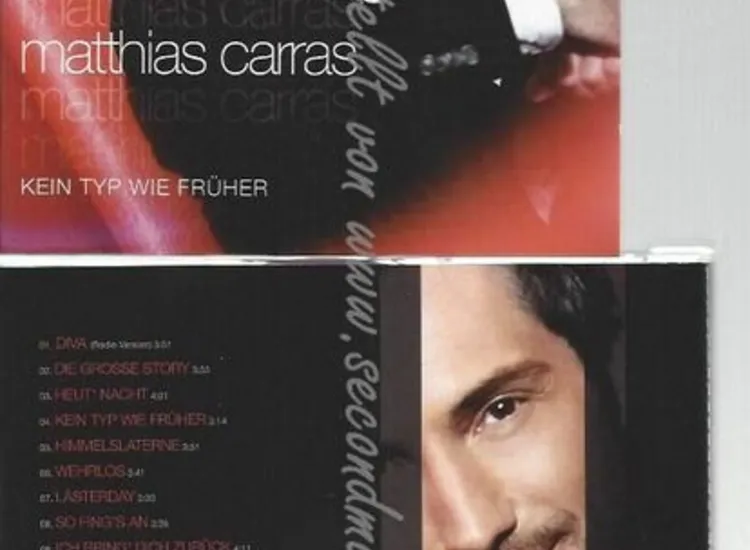 CD--MATTHIAS CARRAS--    KEIN TYP WIE FRÜHER ansehen