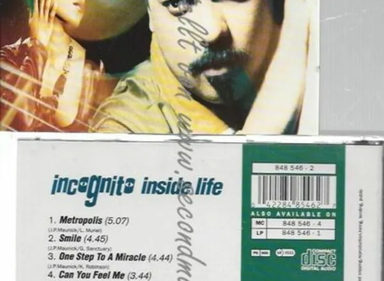 CD--INCOGNITO--    INSIDE LIFE ansehen