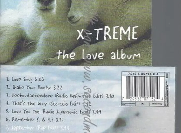 CD--X-TREME--THE LOVE ALBUM ansehen