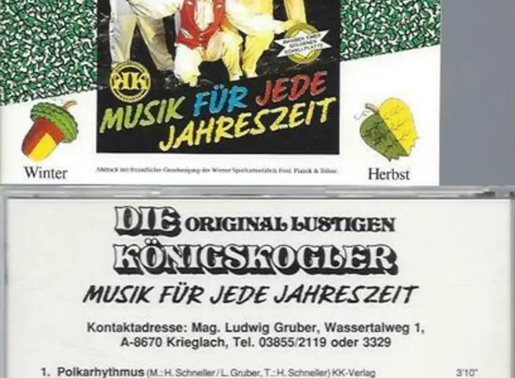 CD--Die Orig Königskogler // Musik für jede Jahreszeit ansehen