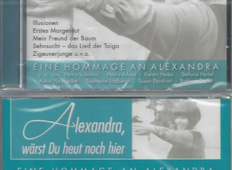 CD--NEU---ALEXANDRA--WÄRST DU HEUT NOCH HIER--MEIN FREUND DER BAUM ansehen