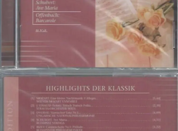 CD--NEU-HIGHLIGHTS DER KLASSIK--MOZART--STRAUSS--SCHUBERT--OFFENBACH ansehen