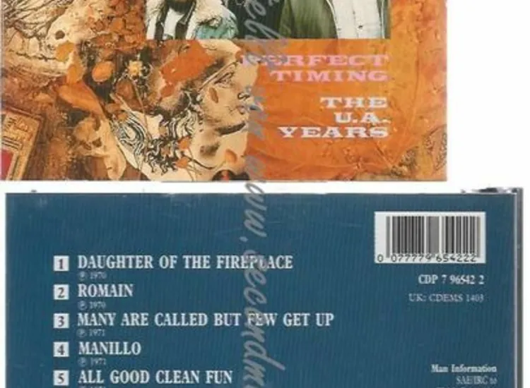 CD--MAN--    PERFECT TIMING: THE U.A. YEARS ansehen