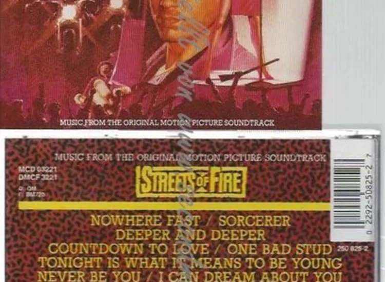 CD--VARIOUS ARTISTS--    STREETS OF FIRE -SOUNDTRACK- ansehen