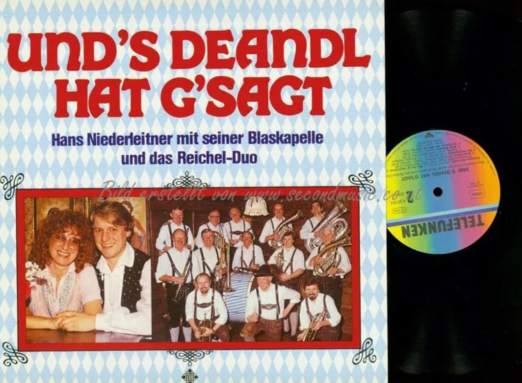 LP--HANS NIEDERLEITNER UND DAS REICHEL DUO--UNDS DEANDL HAT GSAGT ansehen