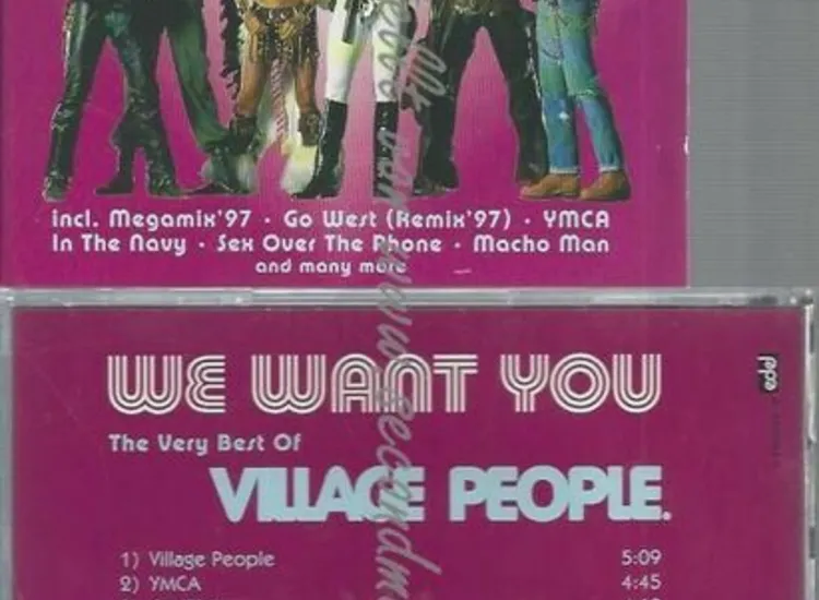 CD--THE VILLAGE PEOPLE--WE WANT YOU: THE VERY BEST OF THE VILLAGE PEOPLE ansehen