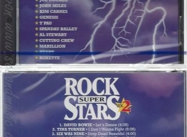 CD--NM-SEALED-VARIOUS ARTISTS -1995- -- ROCK SUPER STARS VOL. 2 ansehen