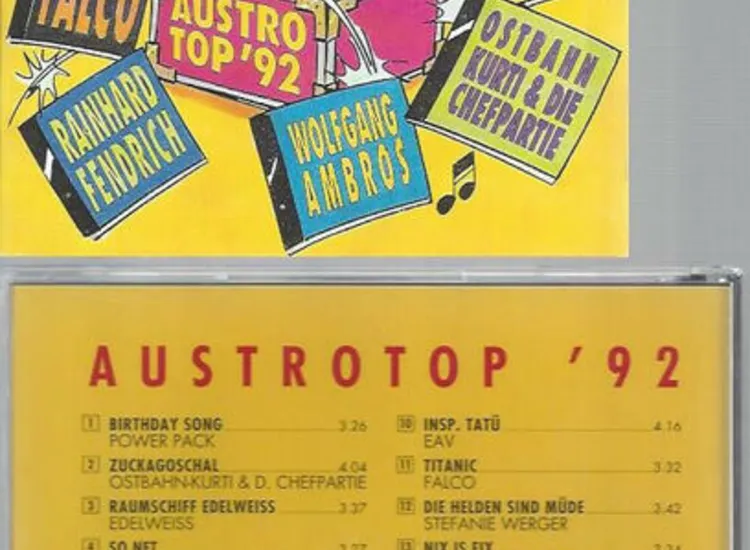 CD-- AUSTRO TOP 92 //FALCO // EAV // AMBROS // STS ansehen