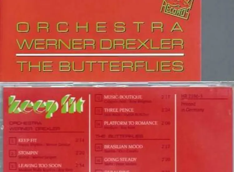 CD-- Orchestra Werner Drexler / The Butterflies  ‎– Keep Fit ansehen