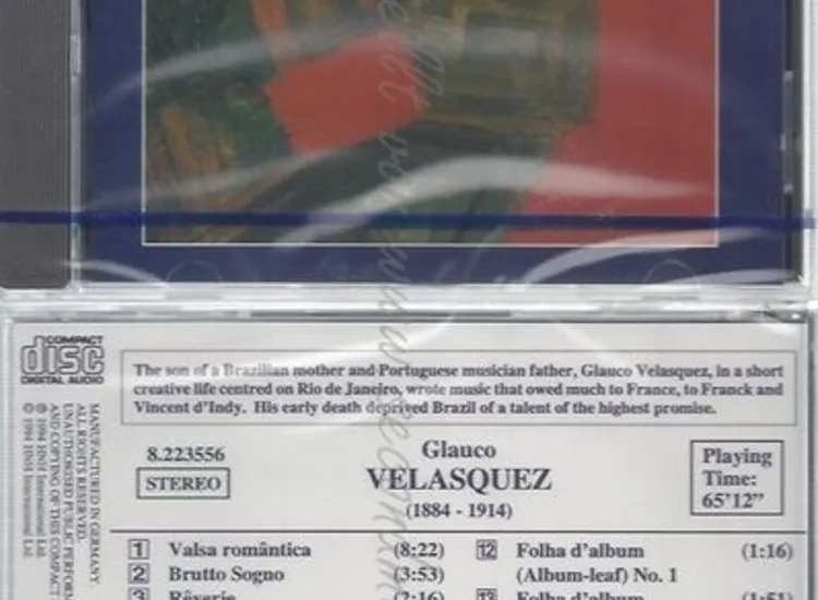 CD--NM-SEALED- / SVERNER, CLARA SVERNER UND GLAUCO VELASQUEZ -KOMPONIST- -1994- ansehen