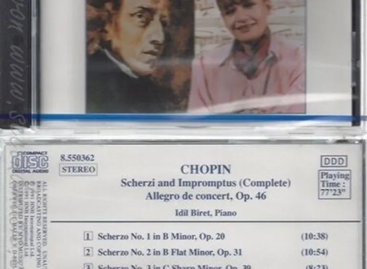 CD--NM-SEALED-CHOPIN:BIRET -2008- -- SCHERZI UND IMPROMPTUS ansehen