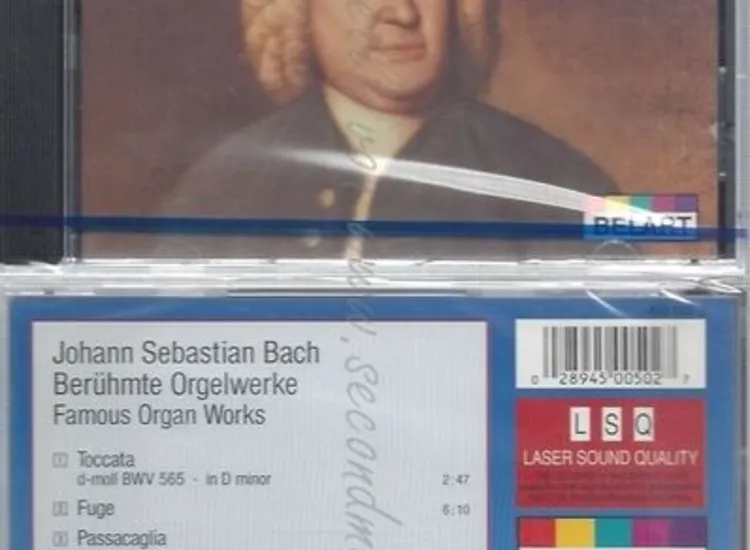 CD--NM-SEALED-DANIEL CHORZEMPA UND JOHANN SEBASTIAN BACH -KOMPONIST- -1993- -- ansehen