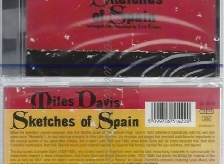 CD--NM-SEALED-MILES DAVIS -1997- -- SKETCHES OF SPAIN ansehen