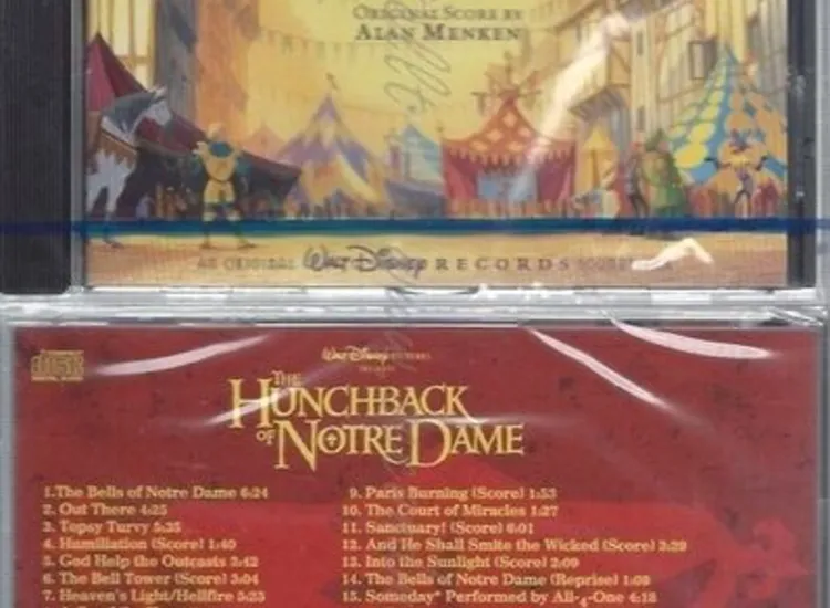 CD--NM-SEALED-OST UND VARIOUS -1996- - SOUNDTRACK -- THE HUNCHBACK OF NOTRE DAM ansehen