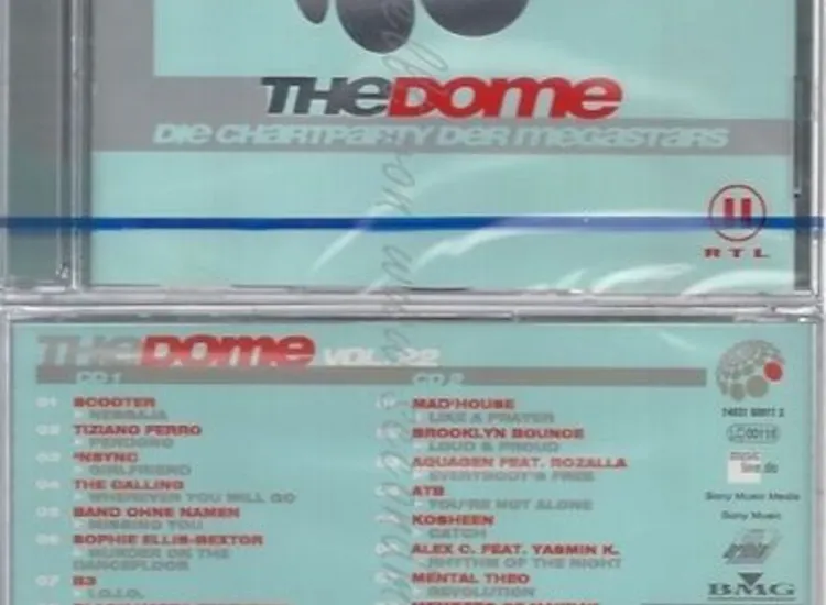 CD-NM-SEALED-VARIOUS -2002- - DOPPEL-CD -- THE DOME VOL.22 ansehen