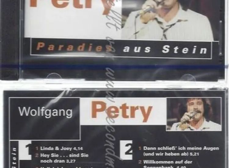 CD-NM-SEALED-WOLFGANG PETRY -1998- - DOPPEL-CD -- PARADIES AUS STEIN ansehen