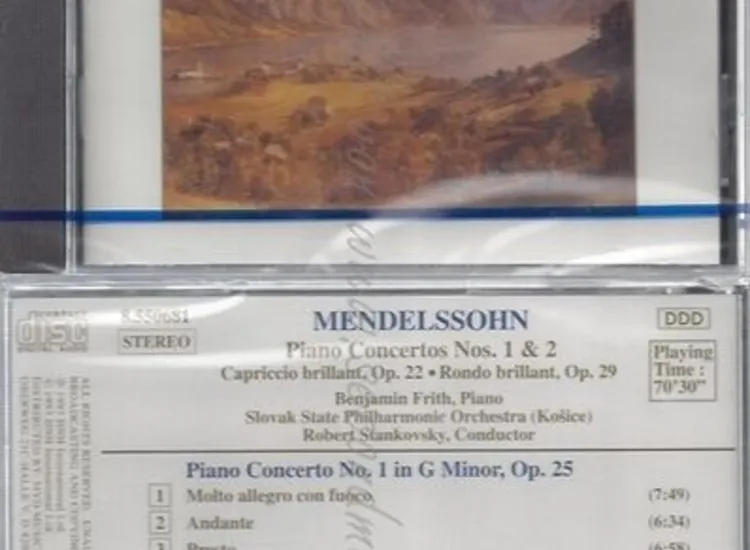 CD--NM-SEALED-FRITH, STANKOWSKY UND FELIX MENDELSSOHN BARTHOLDY -KOMPONIST- -19 ansehen