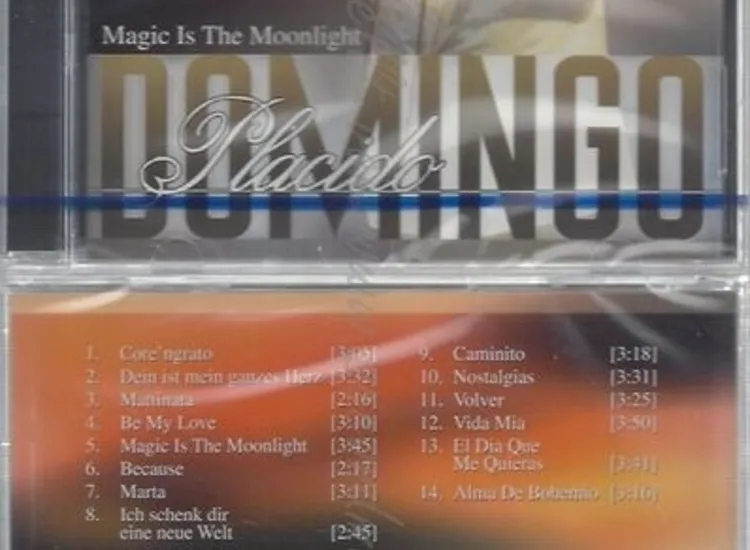 CD--NM-SEALED-PLACIDO DOMINGO -2008- -- MAGIC IS THE MOONLIGHT ansehen