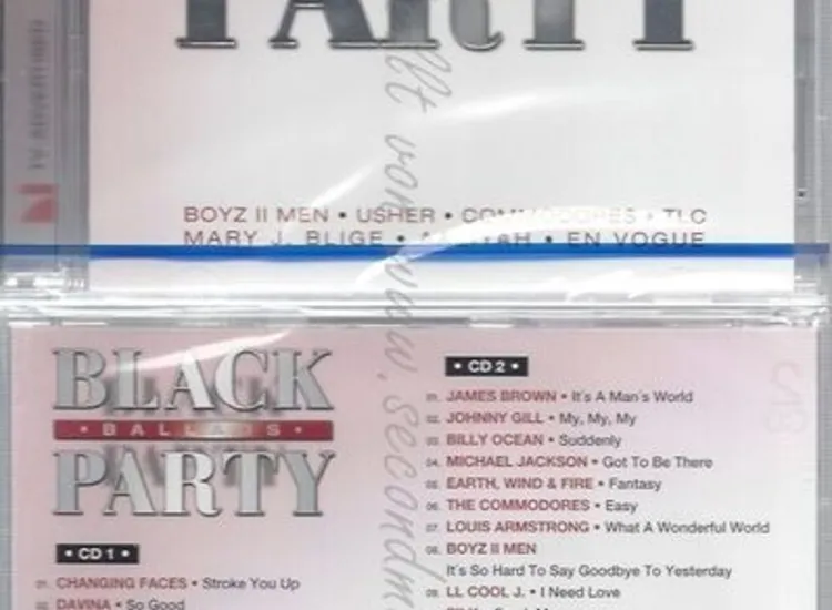 CD--NM-SEALED-VARIOUS -2001- - DOPPEL-CD -- BLACK BALLADS PARTY ansehen